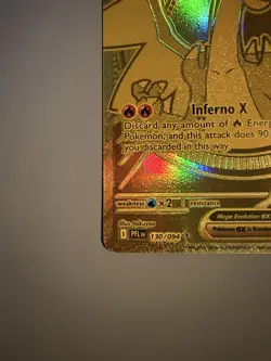 Mega Charizard x EX 130/094 Ultra Mega Rare Phantasmal Flames Pokemon Card TCG - Image 4