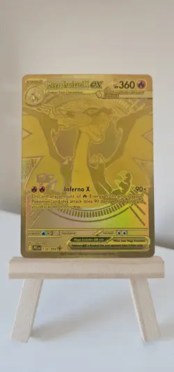 Pokemon TCG| Mega Charizard X EX 130/094 Mega Ultra Rare |Phantasmal Flames| NM - Image 1