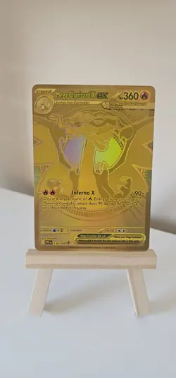 Pokemon TCG| Mega Charizard X EX 130/094 Mega Ultra Rare |Phantasmal Flames| NM - Image 2