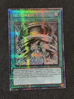 YuGiOh! The Monarchs Stormforth MP25-EN024 Starlight Rare 1st Edition Near Mint - Image 1