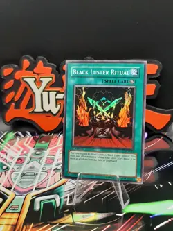 Yu-Gi-Oh! Black Luster Ritual SYE-025 Super Rare 1st Ed - NM - Image 1