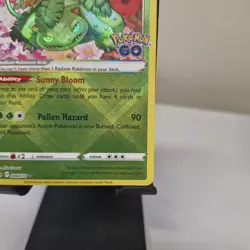 Pokemon Radiant Venusaur 004/078 Pokemon Go NM Holo (#2) - Image 4