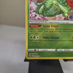 Pokemon Radiant Venusaur 004/078 Pokemon Go NM Holo (#2) - Image 5