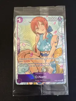 O-Nami OP05-062 Full Art Promo One Piece Illustration Box Vol. 1 Promo Foil - Image 1
