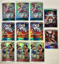 One Piece TCG High End Lot - 11 Cards - Image 1