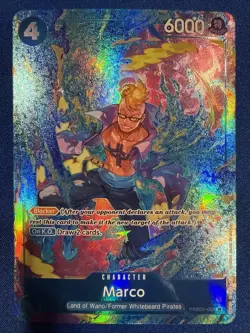 One Piece Card Game TCG Marco PRB02-008 Alt Art M/NM Condition - Image 1