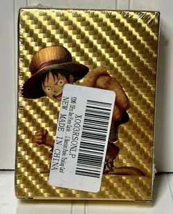 One Piece Gold Booster Pack 55 Trading Cards Sealed NEW!! - Image 2