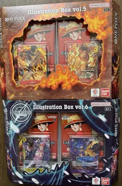 One Piece Illustration Box vol 5/6 & op13 tin set - Image 1