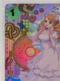 One Piece OP03-112 Two Legends - Charlotte Pudding (SP Alternate Art) PSA 10 - Image 5