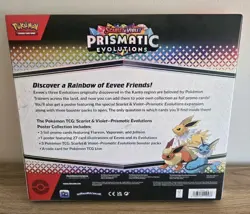 NEW Pokemon TCG Scarlet & Violet Prismatic Evolutions Poster Collection Box - Image 2