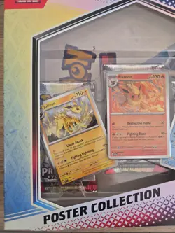 NEW Pokemon TCG Scarlet & Violet Prismatic Evolutions Poster Collection Box - Image 3