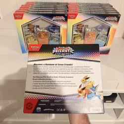 10x Pokemon Scarlet And Violet Prismatic Evolutions Poster Collection - SEALED - Image 3