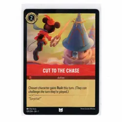 Cut To The Chase Disney Lorcana The First Chapter 129/204 - Image 1