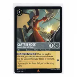 Captain Hook Disney Lorcana The First Chapter 173/204 - Image 1