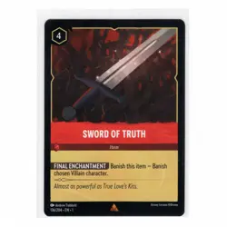 Sword Of Truth Disney Lorcana The First Chapter 136/204 - Image 1