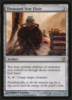 Magic The Gathering, Thousand-Year Elixir, Commander 2013 Regular - Image 1