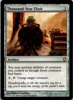 MTG Thousand-Year Elixir Commander 2013 266/356 Regular Rare NM - Image 1