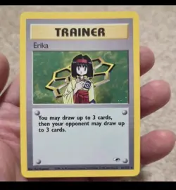 Pokemon Gym Heroes Erika Holo 16/132 LP - Image 3