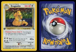 Dragonite 4/62 Rare Fossil Holo 1st Edition Pokemon - Image 3