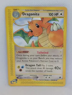 Dragonite 043/165 Expedition Base Set Non-Holo Rare Pokemon TCG Nintendo LP - Image 1