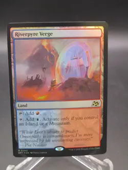 MTG Magic the Gathering: Riverpyre Verge #0260 DFT Aetherdrift FOIL - Image 1