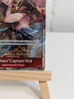 One Piece Eustass "Captain" Kid OP14-014 R The Azure Sea's Seven Dash Pack Promo - Image 5
