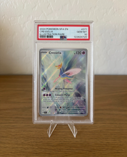 Cresselia 071/064 Sv: Shrouded Fable Holo Illustration Rare PSA 10 - Image 1