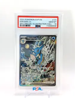 Kingdra EX 131 Shrouded Fable Pokemon Special Illustration Promo PSA 10 Gem Mint - Image 1