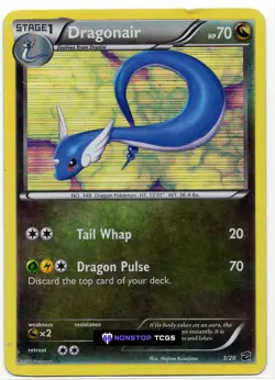 Dragonair 3/20 Pokemon TCG Black & White Dragon Vault Holo Rare - Image 1
