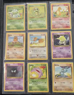 Complete Base Set Non Holos 17-102 Pokemon Cards Pokemon WOTC TCG 1999 LP-MP - Image 4