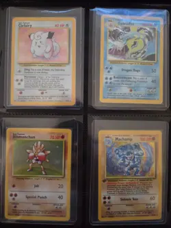 Pokemon TCG Base Set Complete 102/102 In Toploader Binder - Image 3