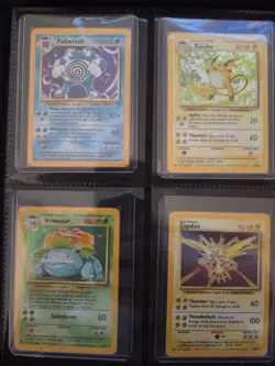 Pokemon TCG Base Set Complete 102/102 In Toploader Binder - Image 5