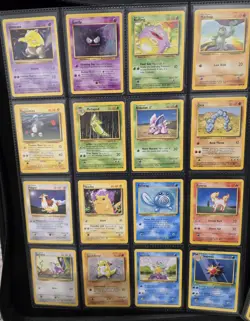 Pokemon TCG Base Set Complete Non Holo Set 17-102 LP/MP - Image 3