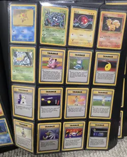 Pokemon TCG Base Set Complete Non Holo Set 17-102 LP/MP - Image 4