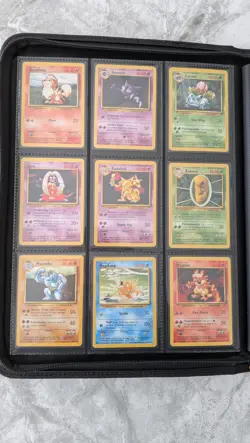 Pokemon Base Set Complete Binder 102/102 WOTC 1999 Pokemon Cards TCG - Image 4