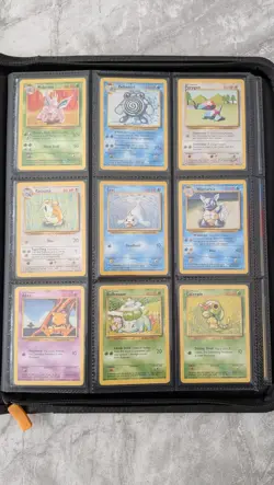 Pokemon Base Set Complete Binder 102/102 WOTC 1999 Pokemon Cards TCG - Image 5
