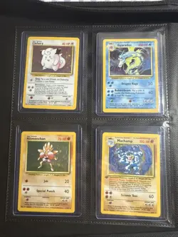 Pokemon TCG Complete Base Set Unlimited 102 of 102 Moderately Played inc Binder - Image 3