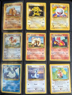 Complete Non Holo Base Set Pokemon Bundle Cards 17-102 WOTC TCG - Image 1