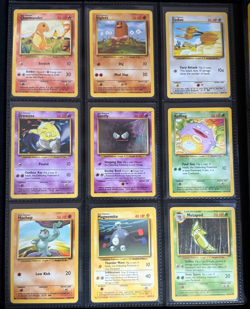 Complete Non Holo Base Set Pokemon Bundle Cards 17-102 WOTC TCG - Image 5