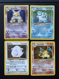 Complete Pokemon Base Set 102/102 - 1999 Pokemon TCG - MP - Image 2