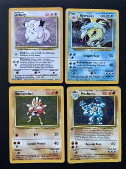 Complete Pokemon Base Set 102/102 - 1999 Pokemon TCG - MP - Image 4