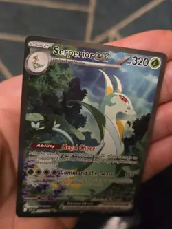 Pokemon TCG: Black Bolt Serperior ex SIR 164/086 English Mint - Gradable - Image 2