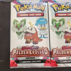 Pokemon TCG Fun Packs fusion strike paldea evo (FUN PACKS ONLY 3 cards per pack) - Image 2