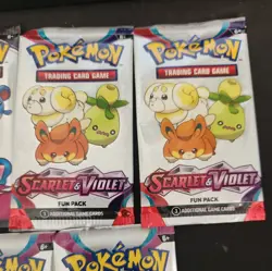 Pokemon TCG Fun Packs fusion strike paldea evo (FUN PACKS ONLY 3 cards per pack) - Image 4