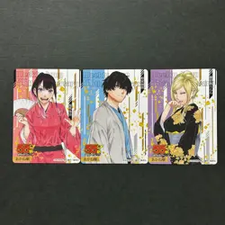 S3476 Set of 3 Akane Banashi Weekly Shonen Jump 55th Anniversary Cards - Image 1