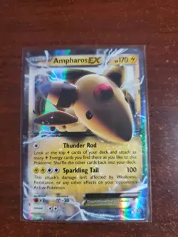 Ampharos EX 27/98 Ultra Rare XY - Ancient Origins Pokemon Card - Image 1