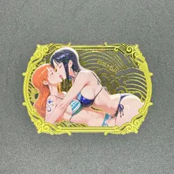 Metal Goddess Story Gold Card - Girl Party - Serial Number # 061/100 Anime Waifu - Image 1