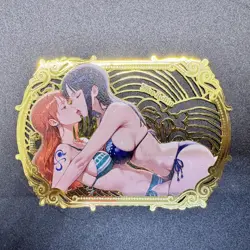 Metal Goddess Story Gold Card - Girl Party - Serial Number # 061/100 Anime Waifu - Image 2