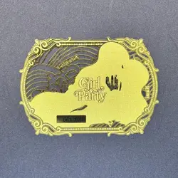 Metal Goddess Story Gold Card - Girl Party - Serial Number # 061/100 Anime Waifu - Image 4