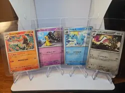 Lot Of 4 Japanese Pokemon Cards NM-MT+ Condition,Low Srt Bid, Free Shipping 🔥 - Image 1